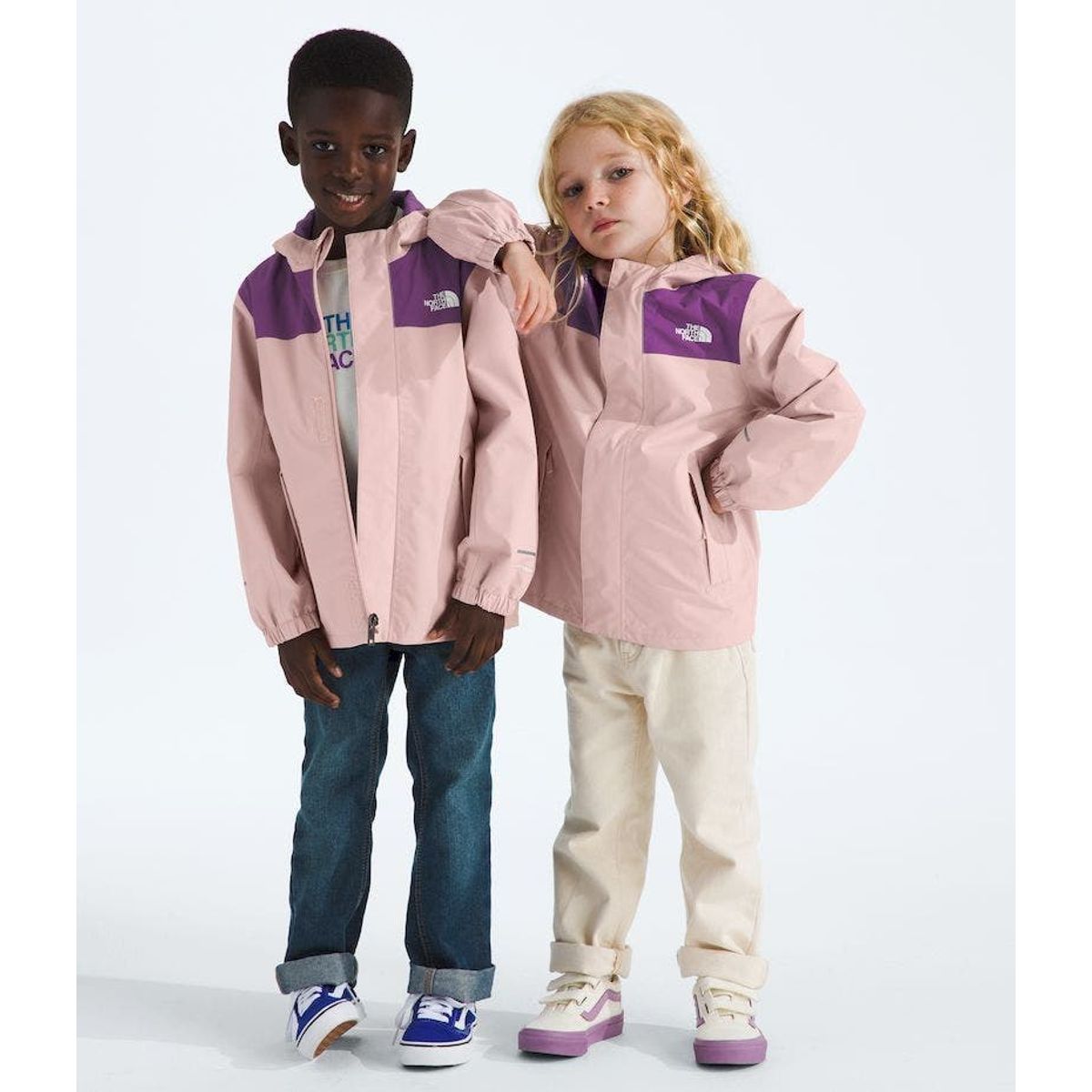 THE NORTH FACE - Chaqueta Impermeable Antora Rain Niño - Rosa