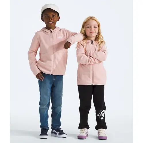 THE NORTH FACE - Polar Kid Glacier Fz Hoodie Niño- Rosa