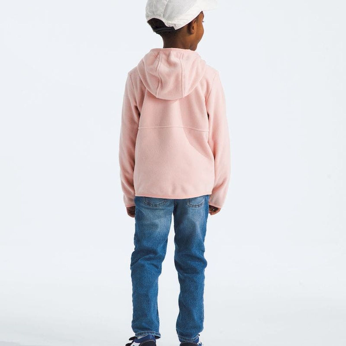 THE NORTH FACE - Polar Kid Glacier Fz Hoodie Niño- Rosa