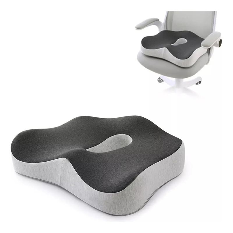 GENERICO - Cojín Coxis Ortopédico Premium Ergonómico Con Memory Elegante