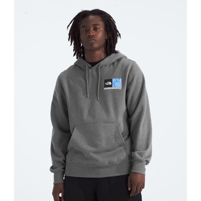 THE NORTH FACE - Poleron Crown Shyness Hoodie Hombre - Gris