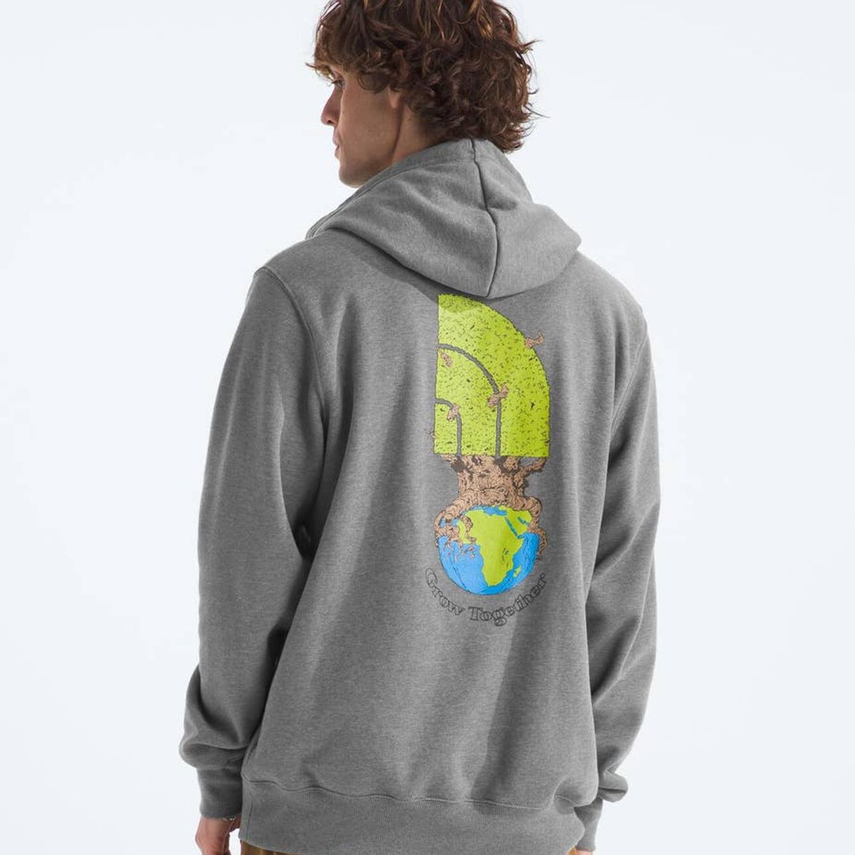 THE NORTH FACE - Poleron Crown Shyness Hoodie Hombre - Gris