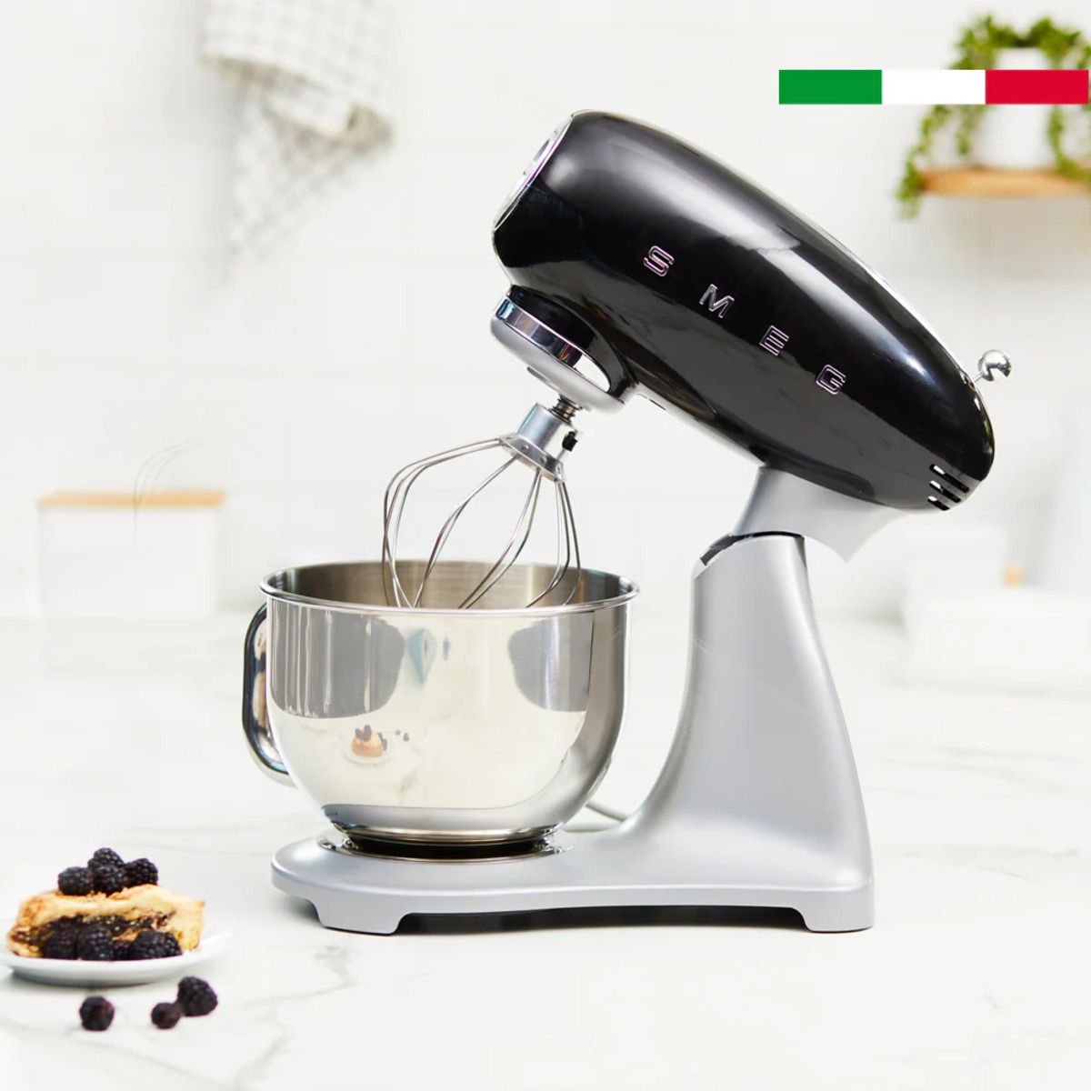 SMEG - Batidora Smeg Stand Mixer Negro