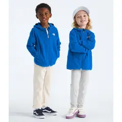 THE NORTH FACE - Polar Kid Glacier Fz Hoodie Niño - Azul