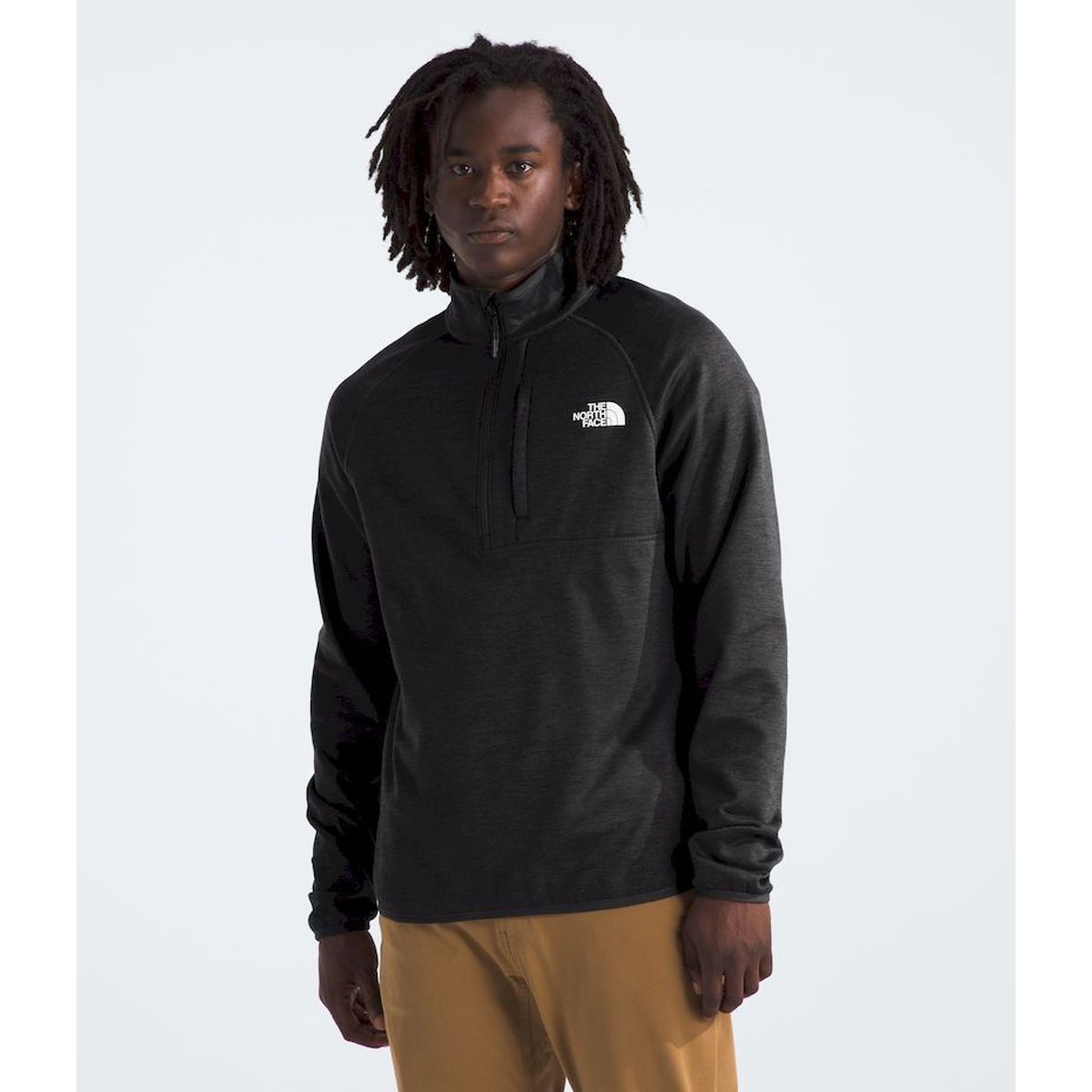 THE NORTH FACE - Polar Canyonlands 1/2 Zip Hombre - Negro