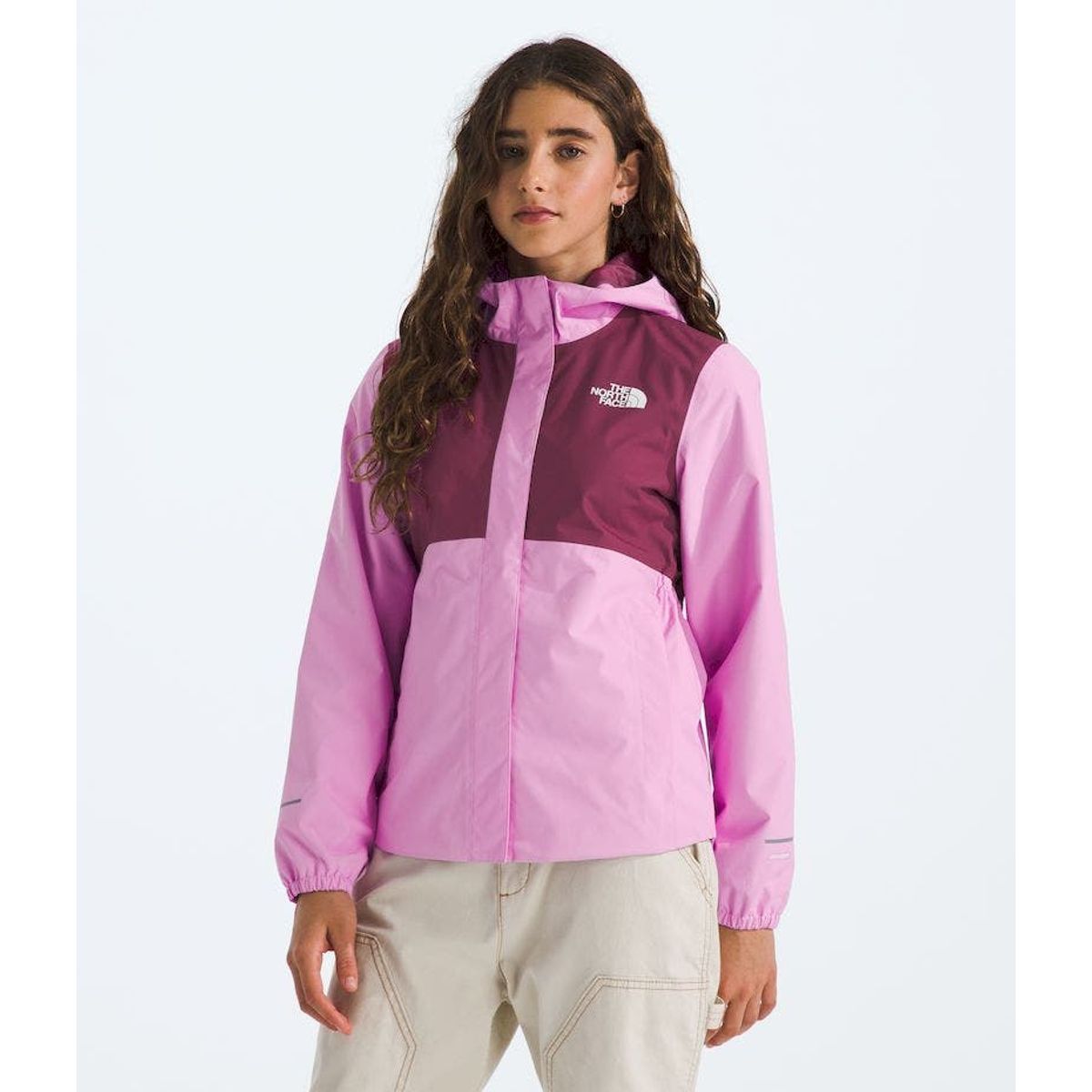 THE NORTH FACE - Chaqueta Impermeable Antora Rain Rosa