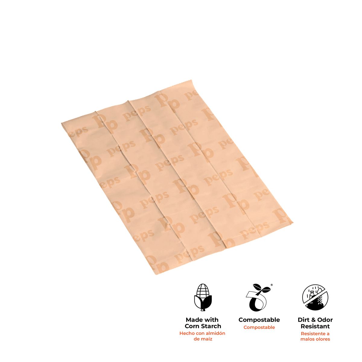 PEPS WE LOVE BEST FRIENDS - BOLSAS SANITARIAS PLANT BASED ECOLOGICAS PEPS 60 UNIDADES