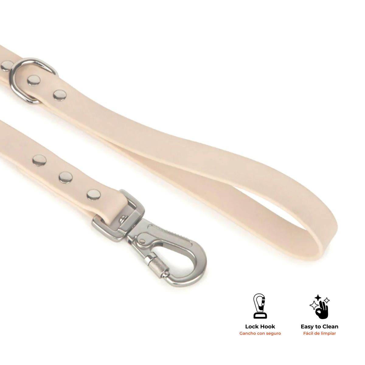 PEPS WE LOVE BEST FRIENDS - CORREA IMPERMEABLE PVC GRANDE CON GANCHO DE SEGURIDAD PEPS