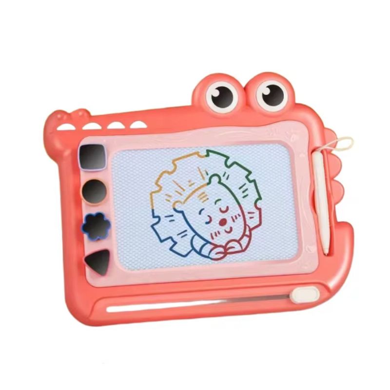 GENERICO - Pizarra Magnetica Infantil Mágica Con Soporte Y 4 Sellos.