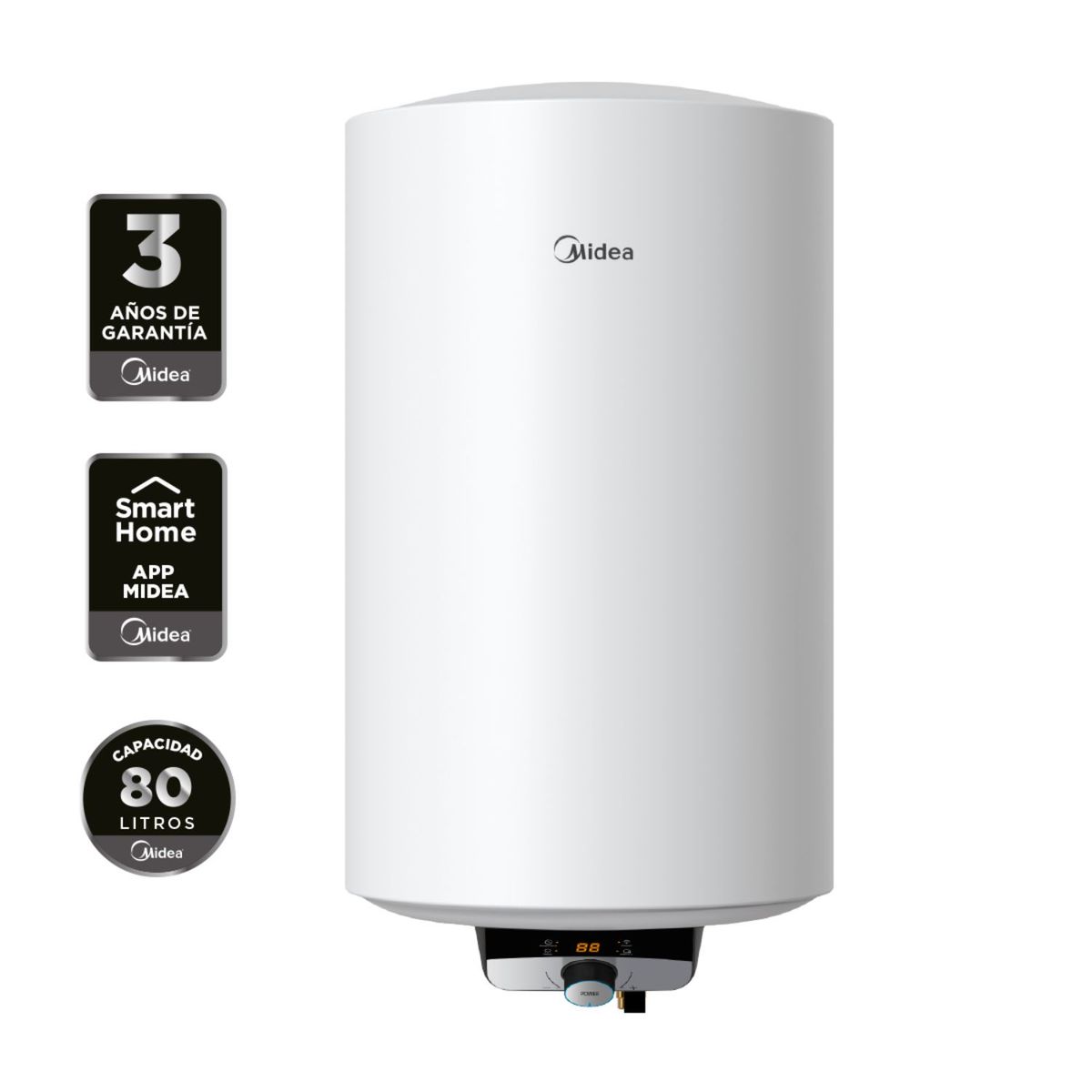 MIDEA - TERMO ELÉCTRICO 80 LITROS MIDEA