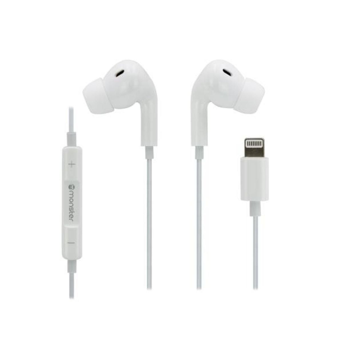 MONSTER - Audifonos Manos Libres Manos Libres USB Lightning C21 Monster