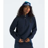 Poleron Box Half Dome 1/4 Zip Mujer - Azul