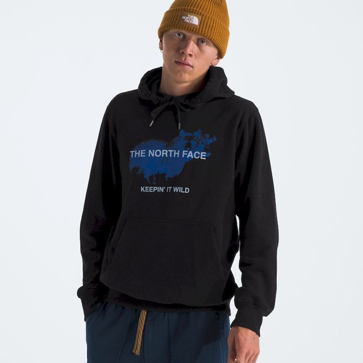 THE NORTH FACE - Poleron Animals We Love Bear Hoodie Hombre - Negro