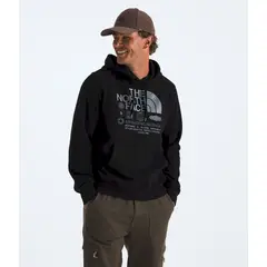 THE NORTH FACE - Poleron Immersed Outdoors Half Dome Hoodie Hombre - Negro