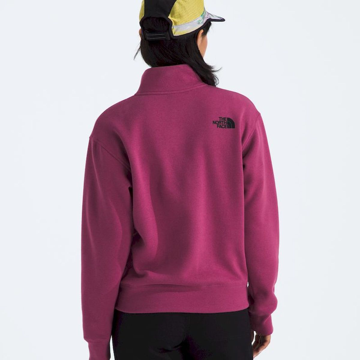 THE NORTH FACE - Poleron Box Half Dome 1/4 Zip Mujer - Violeta