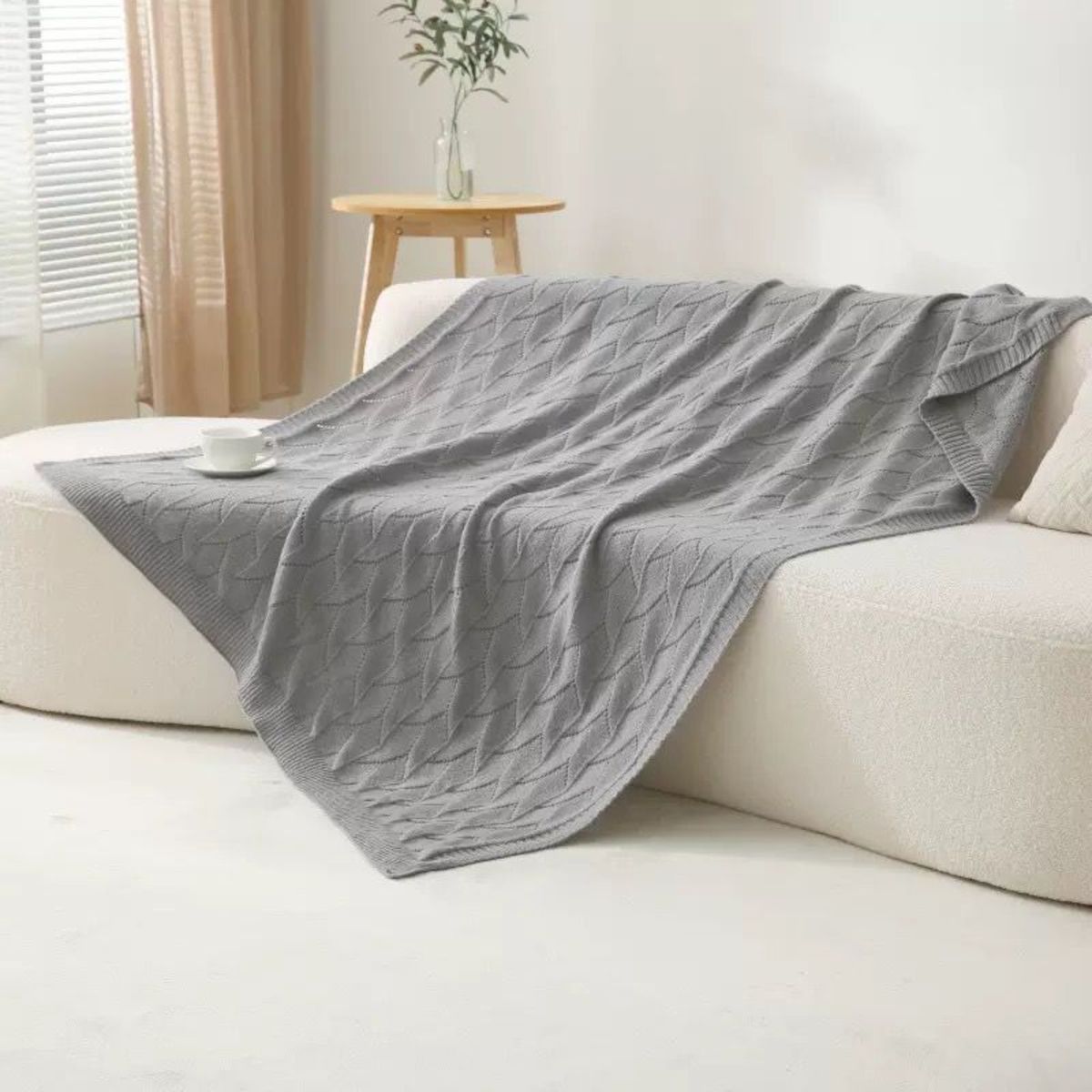 ANGELES DEL HOGAR - MANTA SOFÁ O PIECERA 130X170CM