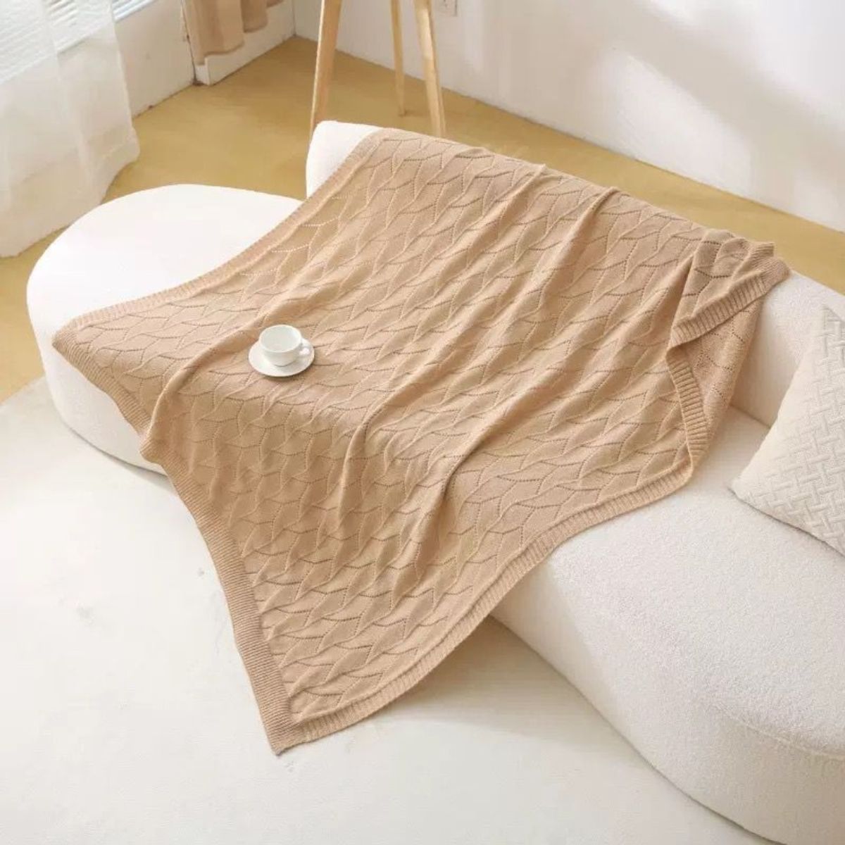 ANGELES DEL HOGAR - MANTA SOFÁ O PIECERA 130X170CM