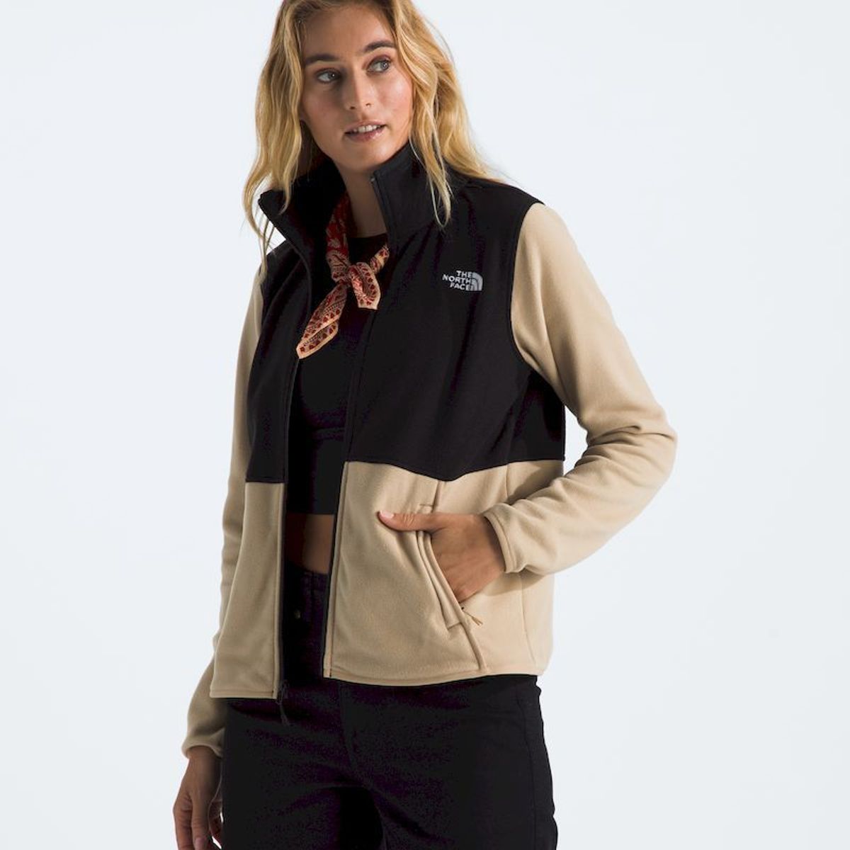 THE NORTH FACE - Polar Glacier Mujer - Beige