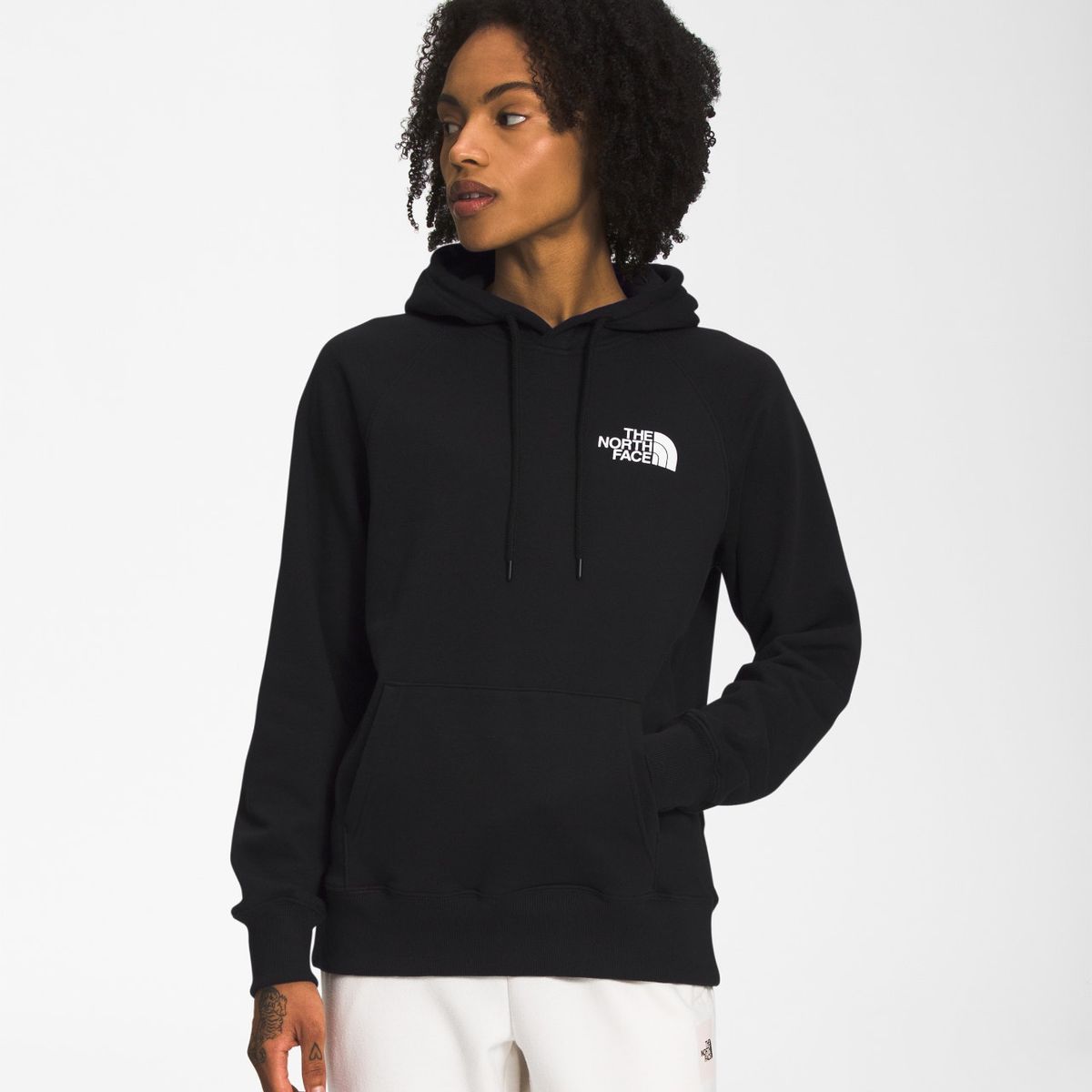 THE NORTH FACE - Poleron Box Nse Pullover Hoodie Mujer - Negro