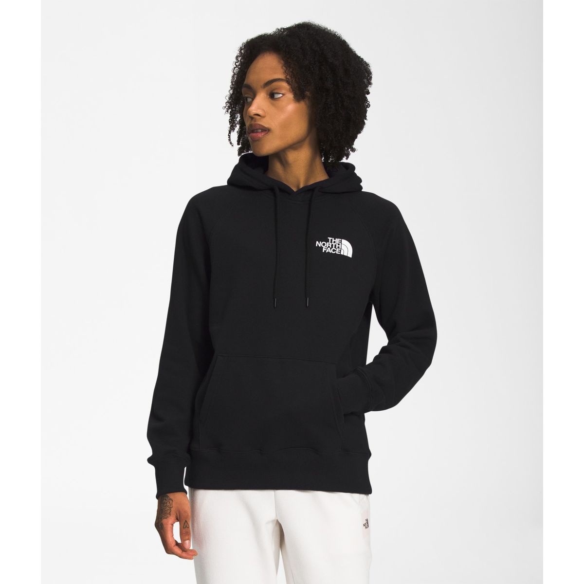 THE NORTH FACE - Poleron Box Nse Pullover Hoodie Mujer - Negro