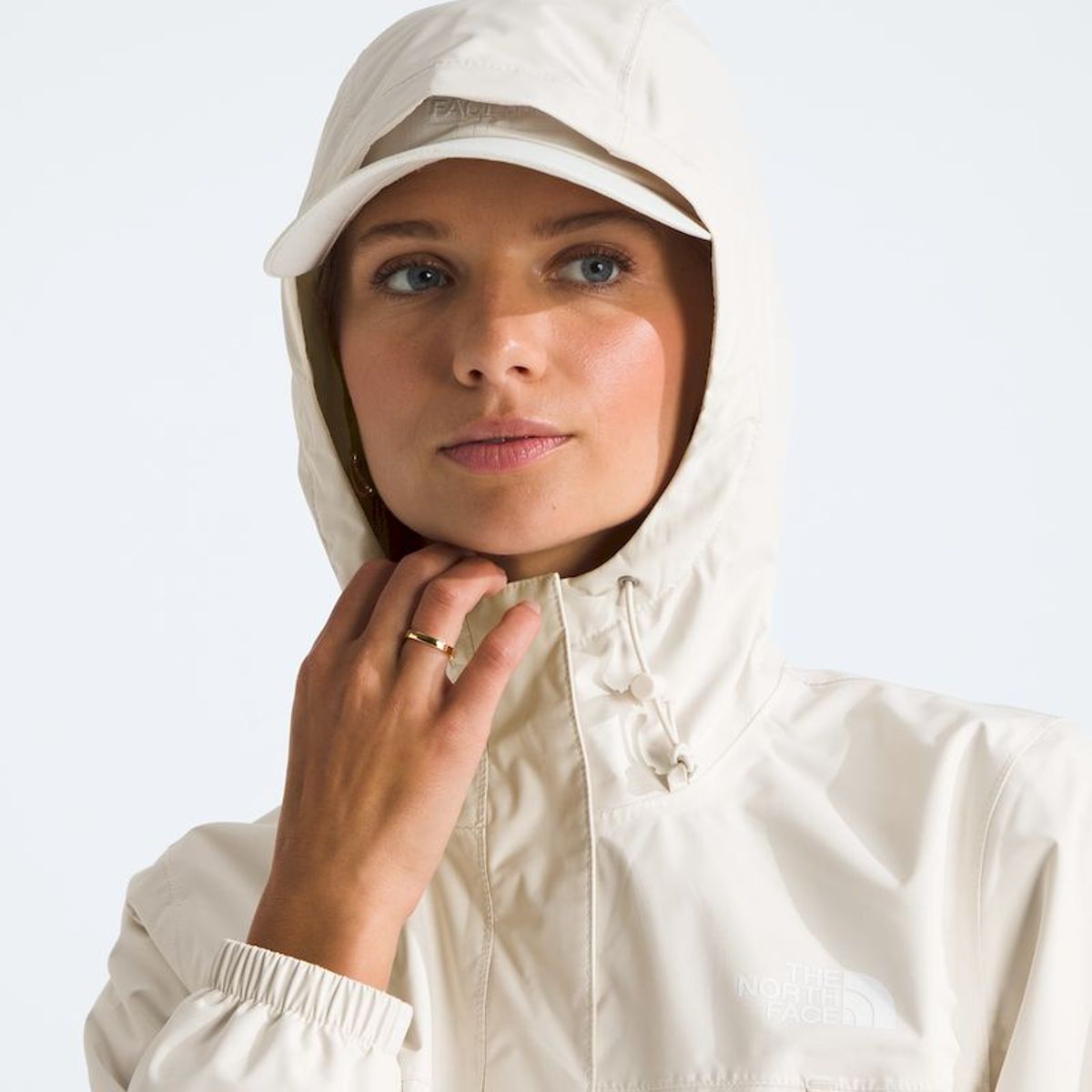 THE NORTH FACE - Chaqueta Impermeable Antora Mujer - Beige