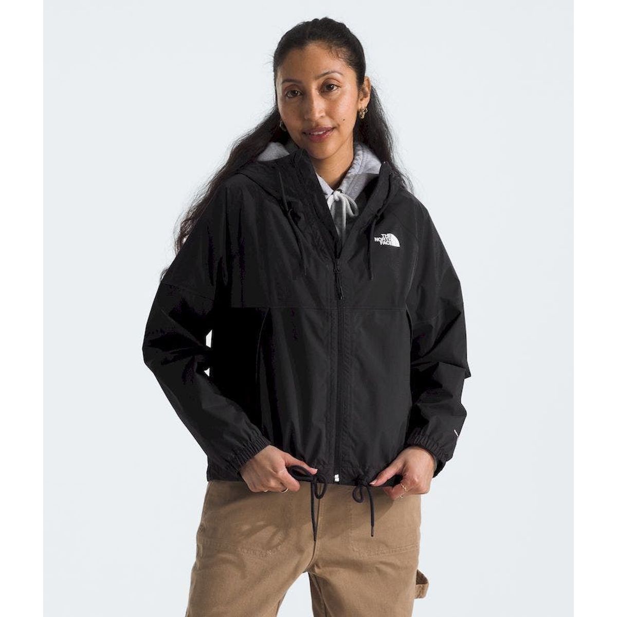 THE NORTH FACE - Chaqueta Impermeable Antora Rain Hoodie Mujer - Negro