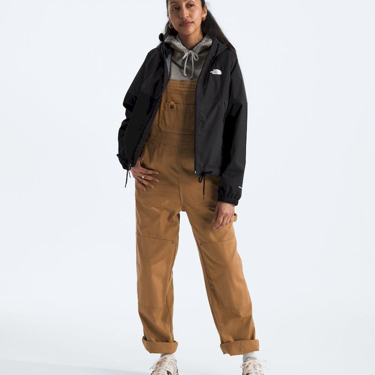 THE NORTH FACE - Chaqueta Impermeable Antora Rain Hoodie Mujer - Negro