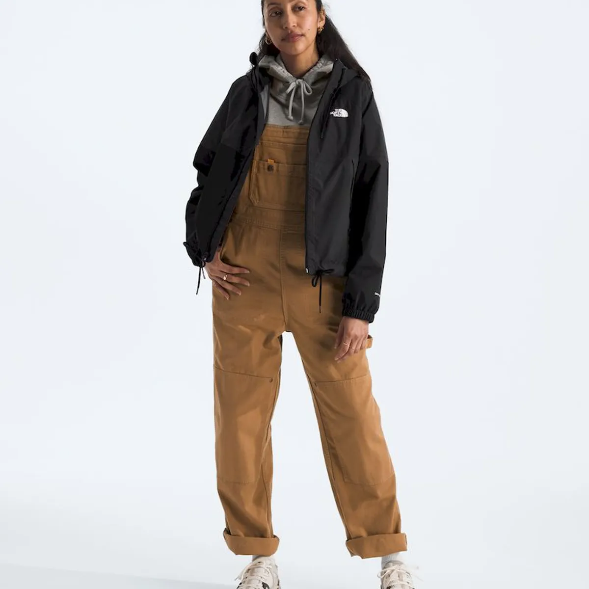 THE NORTH FACE - Chaqueta Impermeable Antora Rain Hoodie Mujer - Negro