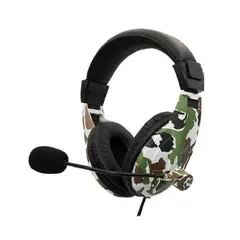 ULTRA - Audifonos Gamer OverEar Jack 35mm Mimetizado XUP551