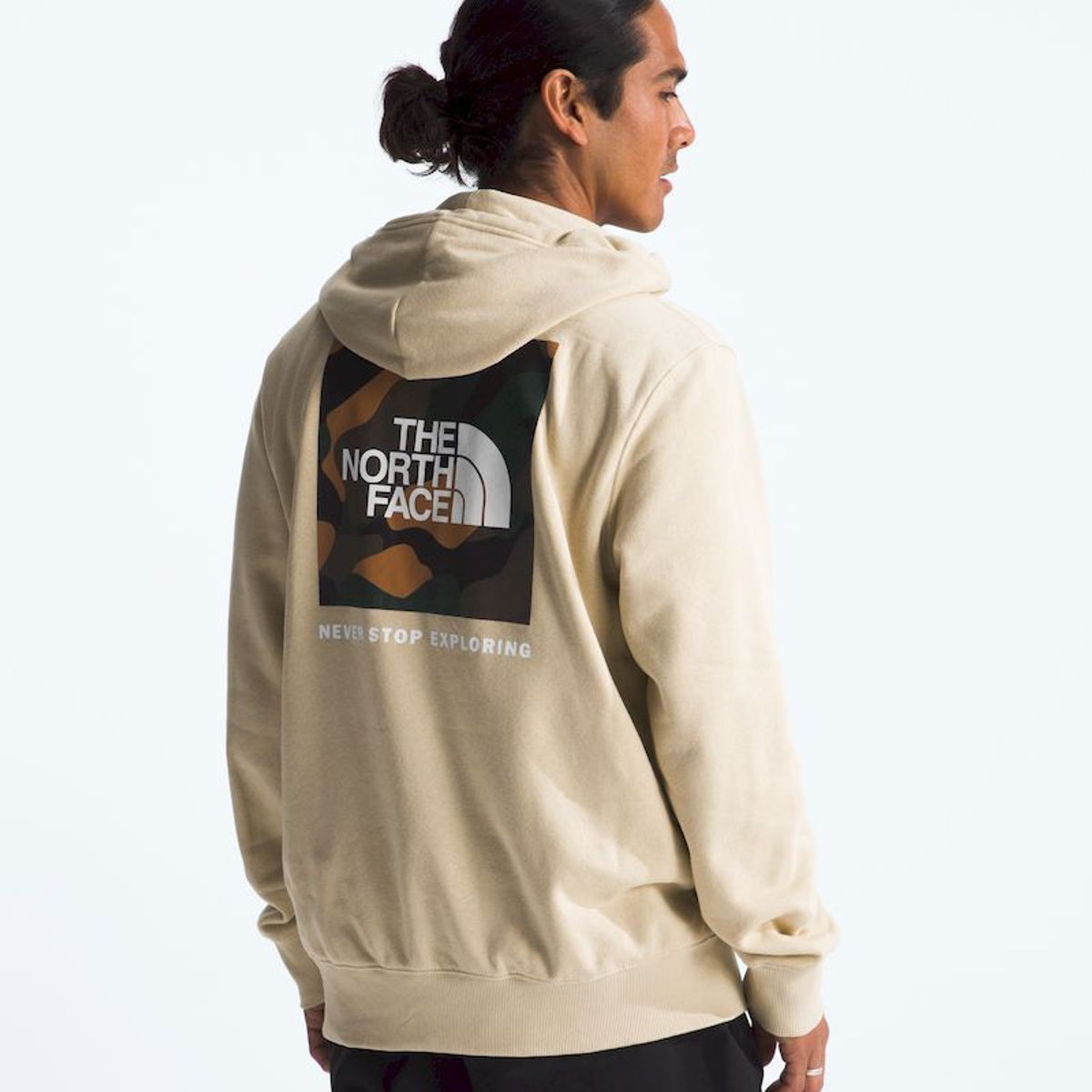 THE NORTH FACE - Poleron Box Nse Pullover Hoodie Hombre - Beige