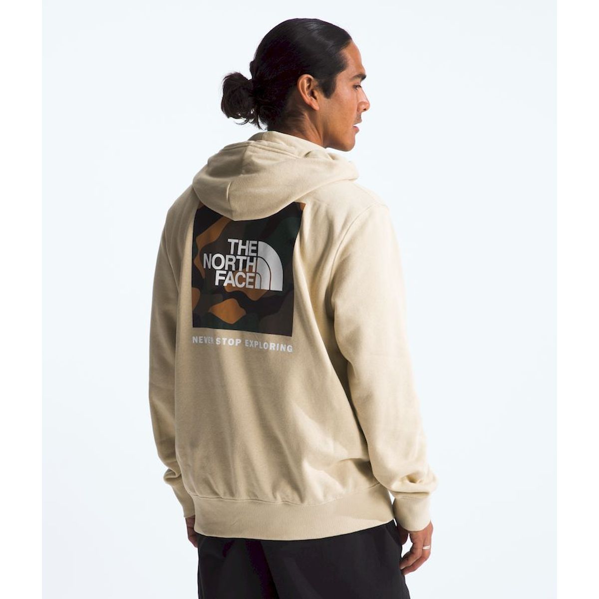 THE NORTH FACE - Poleron Box Nse Pullover Hoodie Hombre - Beige