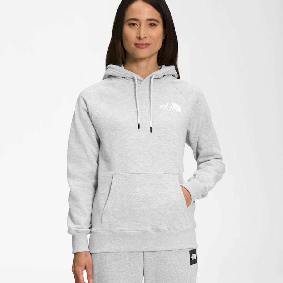 THE NORTH FACE - Poleron Box Nse Pullover Hoodie Mujer - Gris