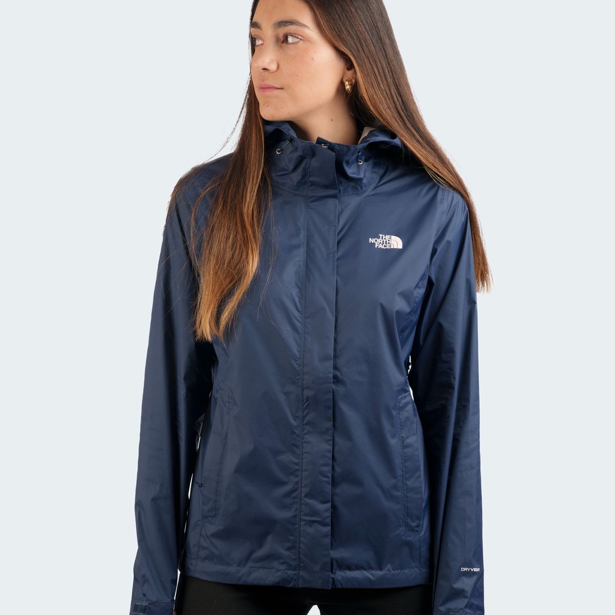 THE NORTH FACE - Chaqueta Impermeable Venture 2 Mujer - Azul