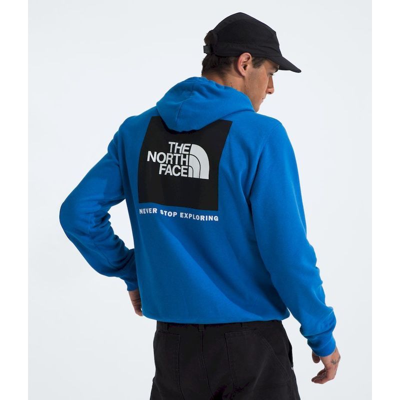THE NORTH FACE - Poleron Box Nse Pullover Hoodie Hombre - Azul