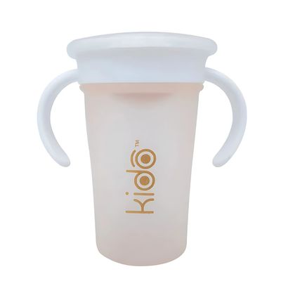 Imagen 2 del producto Vaso Antiderrame Toddler 360 Para Niños Color Beige Kido - SC