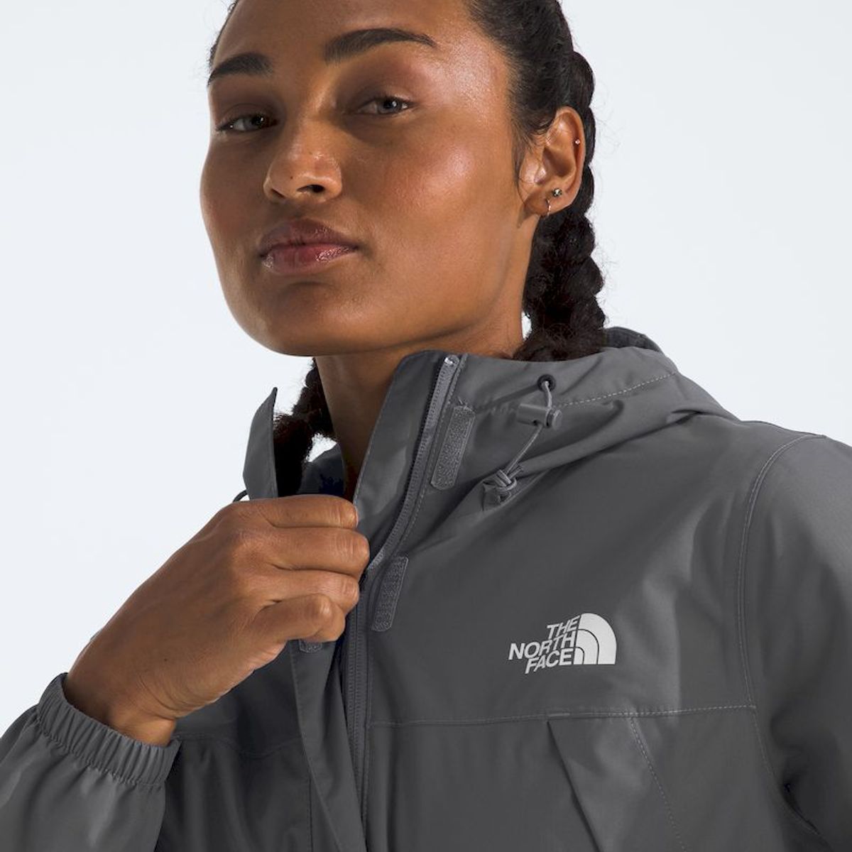 THE NORTH FACE - Chaqueta Impermeable Antora Mujer - Gris