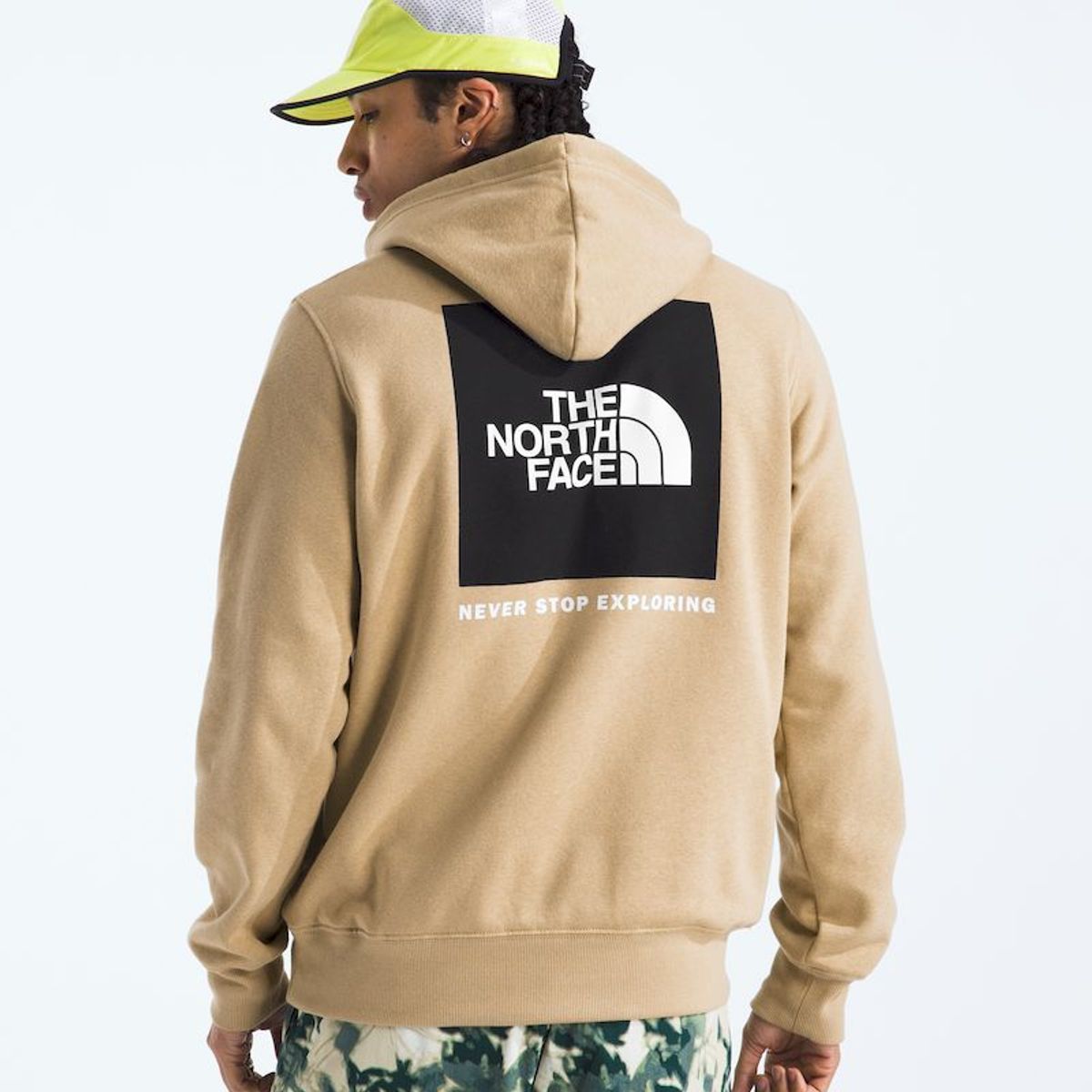 THE NORTH FACE - Poleron Box Nse Pullover Hoodie Hombre - Gris