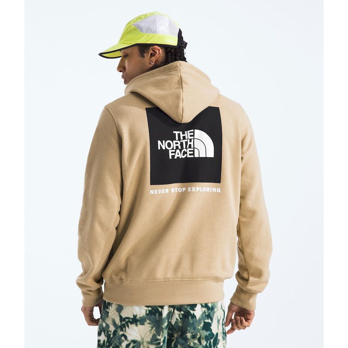 THE NORTH FACE - Poleron Box Nse Pullover Hoodie Hombre - Gris