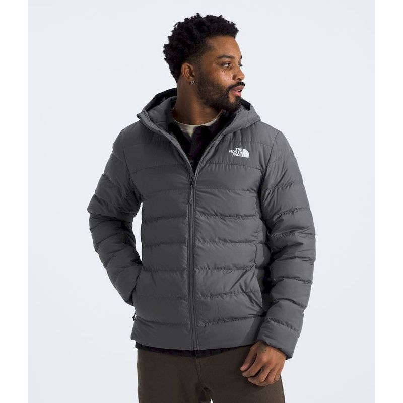 THE NORTH FACE - Chaqueta De Pluma Aconcagua 3 Hoodie Hombre - Gris