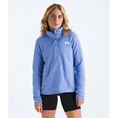 THE NORTH FACE - Polar Glacier 1/2 Snap Mujer - Azul
