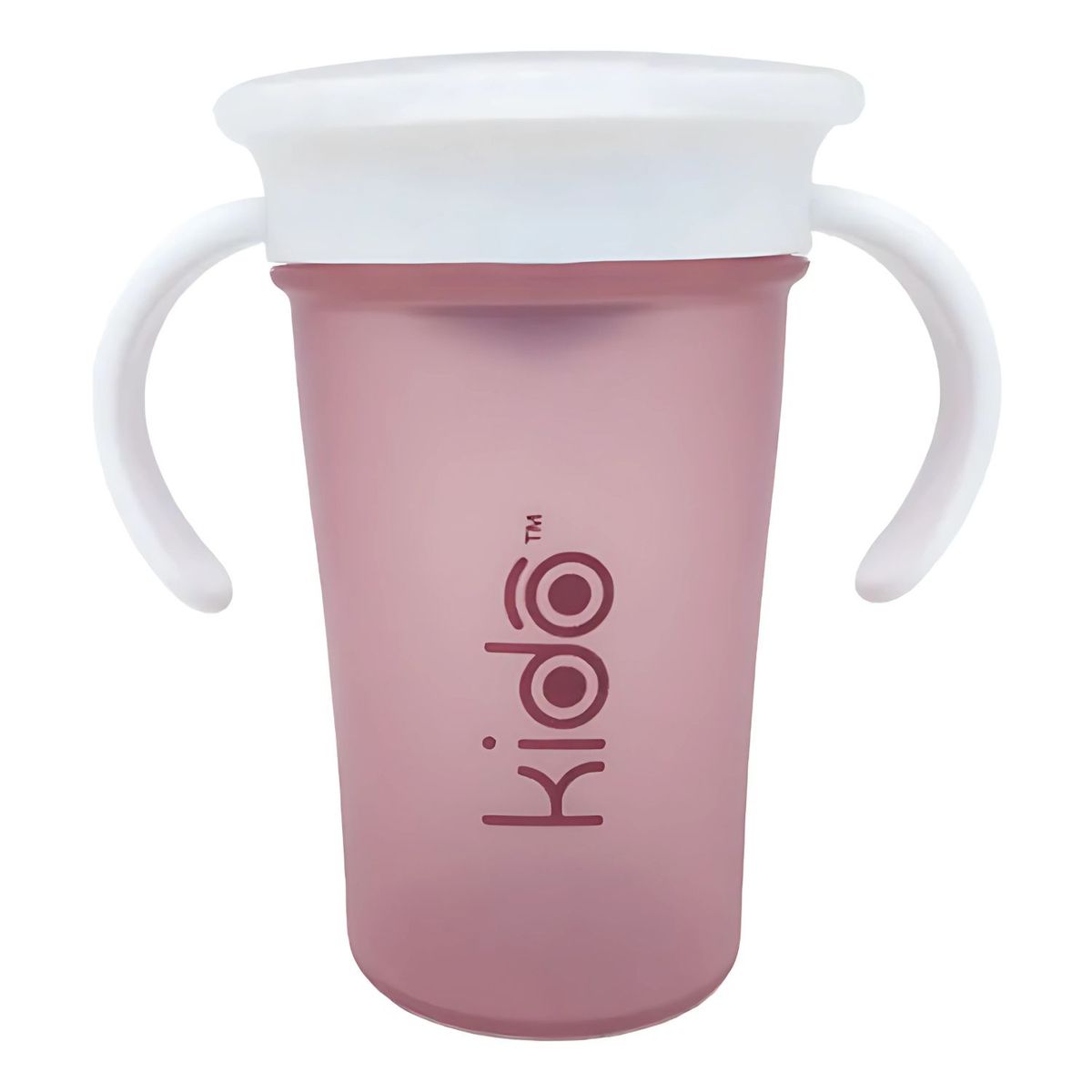 KEEP - Vaso Antiderrame Toddler 360 Para Niños Color Rosa Kido - SC