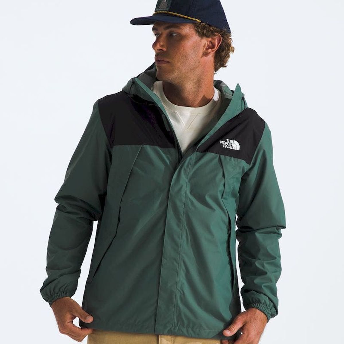 THE NORTH FACE - Chaqueta Impermeable Antora Hombre - Verde