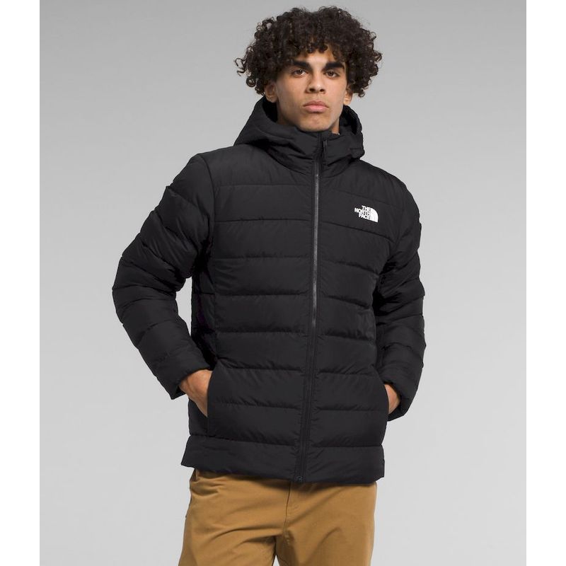 THE NORTH FACE - Chaqueta De Pluma Aconcagua 3 Hoodie Hombre - Negro.