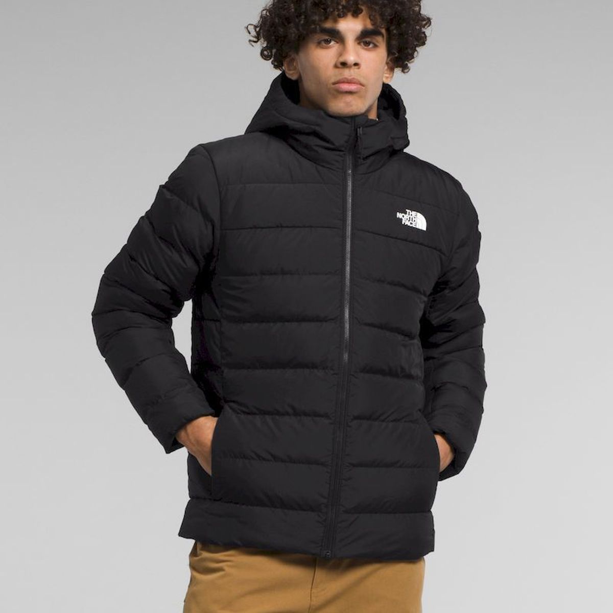 THE NORTH FACE - Chaqueta De Pluma Aconcagua 3 Hoodie Hombre - Negro