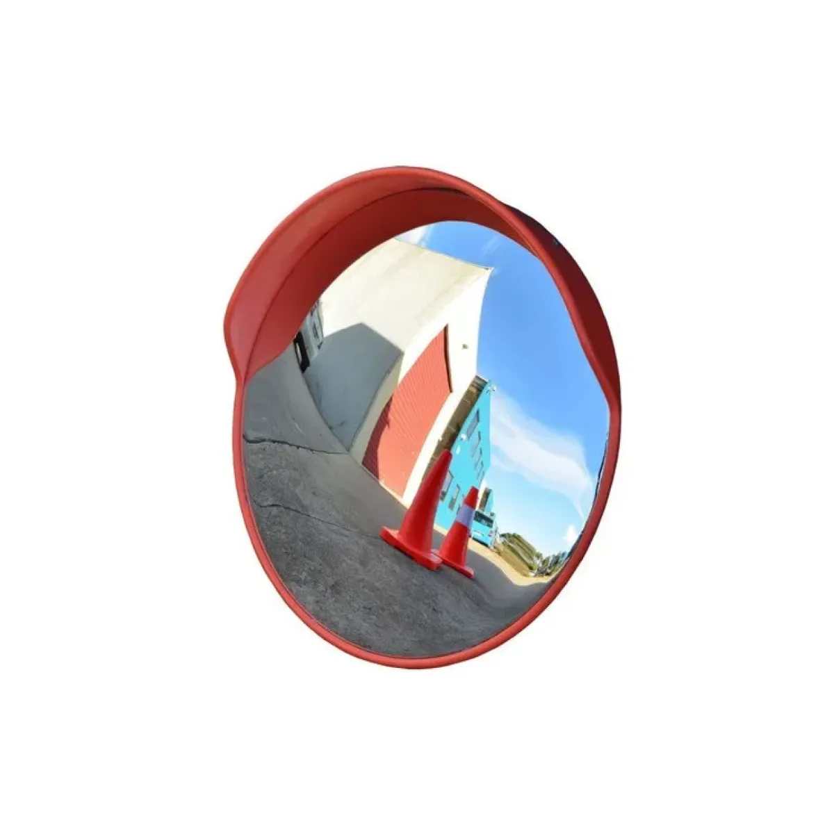 GENERICO - Espejo Panorámico Convexo 80cm Exterior Seguridad Estacionamiento