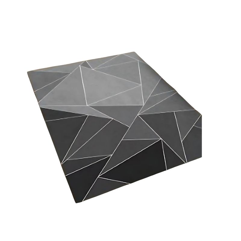 GENERICO - Alfombra Moderna Geométrico 3D Antideslizante 200x180cm