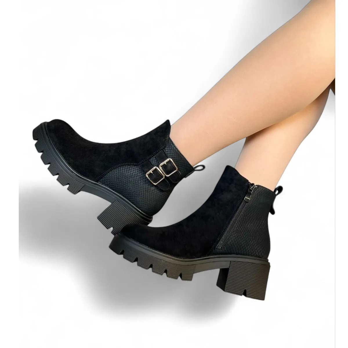 BOTELI - Botin Casual Gamuza para Mujer