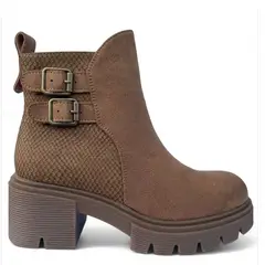 BOTELI - Botin Casual Gamuza para Mujer