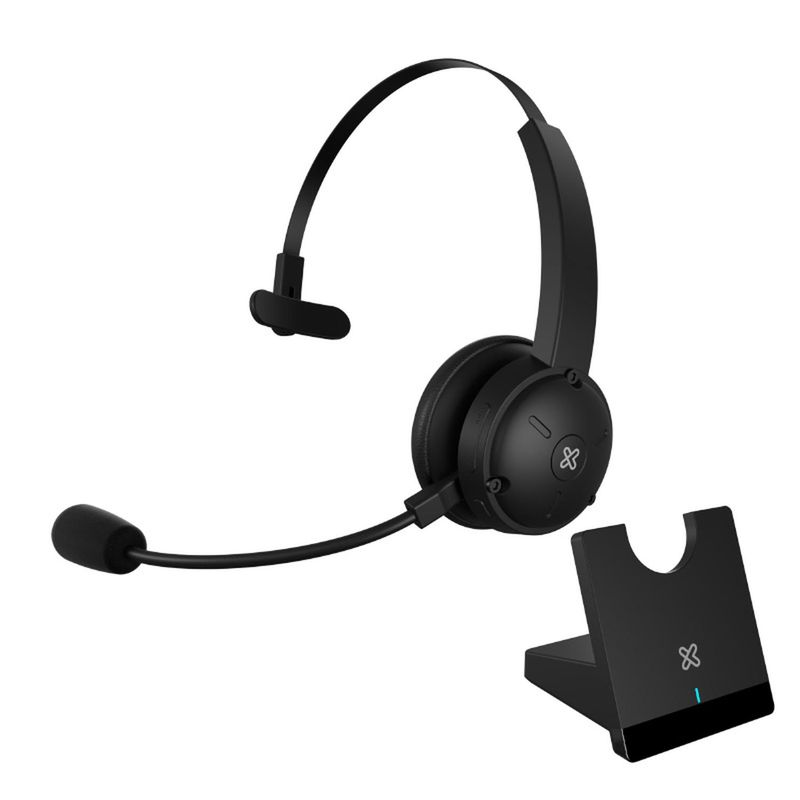 KLIP XTREME - Audífonos CrystalCom Pro Inalámbrico Diadema Negro