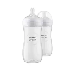 AVENT - Set 2 Mamaderas Natural 3.0 330 ml Philips